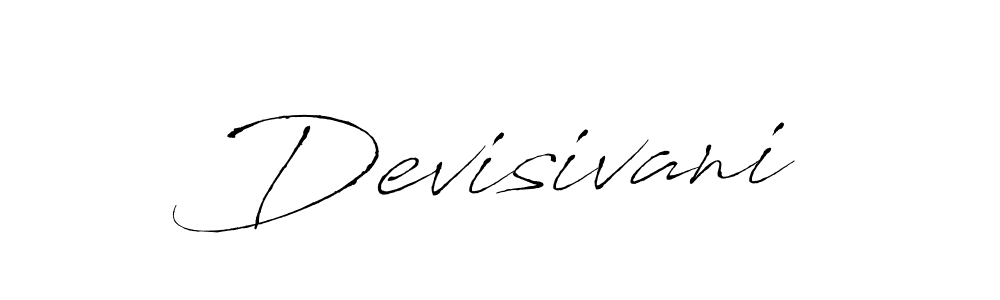 Devisivani stylish signature style. Best Handwritten Sign (Antro_Vectra) for my name. Handwritten Signature Collection Ideas for my name Devisivani. Devisivani signature style 6 images and pictures png