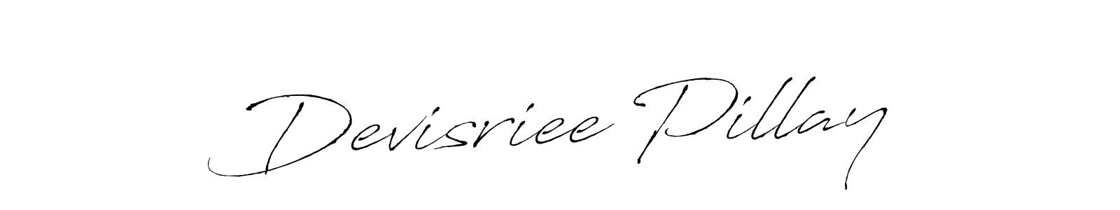 Create a beautiful signature design for name Devisriee Pillay. With this signature (Antro_Vectra) fonts, you can make a handwritten signature for free. Devisriee Pillay signature style 6 images and pictures png