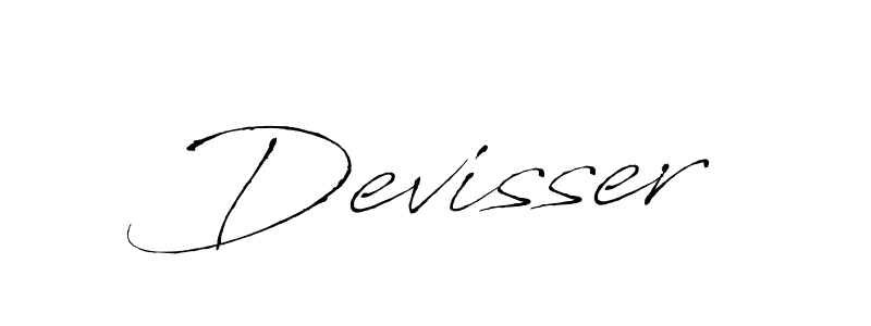 The best way (Antro_Vectra) to make a short signature is to pick only two or three words in your name. The name Devisser include a total of six letters. For converting this name. Devisser signature style 6 images and pictures png