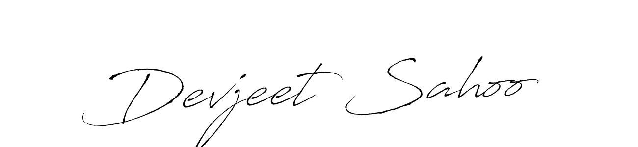 Make a beautiful signature design for name Devjeet Sahoo. Use this online signature maker to create a handwritten signature for free. Devjeet Sahoo signature style 6 images and pictures png