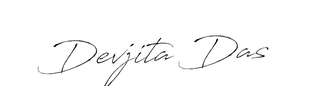 Use a signature maker to create a handwritten signature online. With this signature software, you can design (Antro_Vectra) your own signature for name Devjita Das. Devjita Das signature style 6 images and pictures png