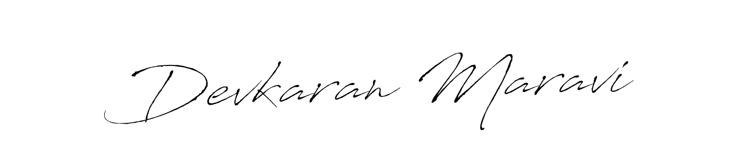 Also we have Devkaran Maravi name is the best signature style. Create professional handwritten signature collection using Antro_Vectra autograph style. Devkaran Maravi signature style 6 images and pictures png