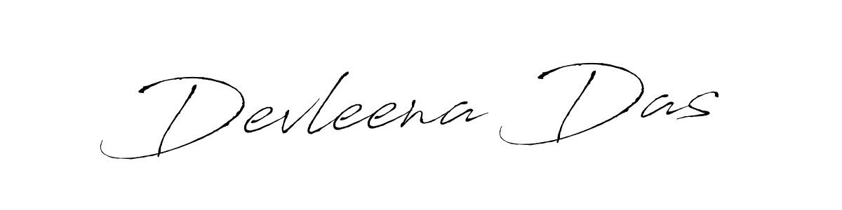 Make a beautiful signature design for name Devleena Das. With this signature (Antro_Vectra) style, you can create a handwritten signature for free. Devleena Das signature style 6 images and pictures png