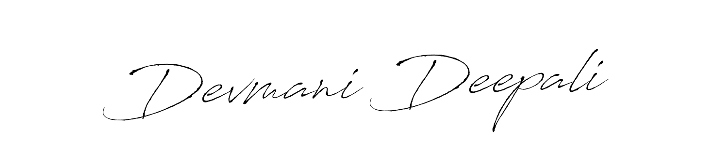This is the best signature style for the Devmani Deepali name. Also you like these signature font (Antro_Vectra). Mix name signature. Devmani Deepali signature style 6 images and pictures png