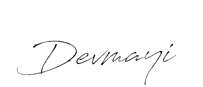 Make a beautiful signature design for name Devmayi. With this signature (Antro_Vectra) style, you can create a handwritten signature for free. Devmayi signature style 6 images and pictures png