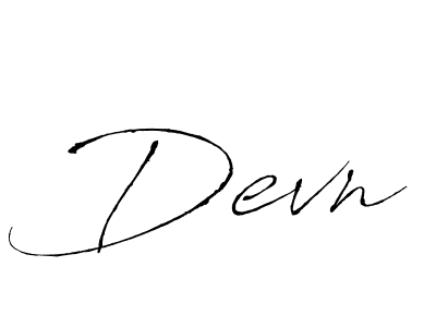 Best and Professional Signature Style for Devn. Antro_Vectra Best Signature Style Collection. Devn signature style 6 images and pictures png
