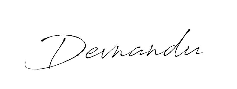 How to make Devnandu signature? Antro_Vectra is a professional autograph style. Create handwritten signature for Devnandu name. Devnandu signature style 6 images and pictures png