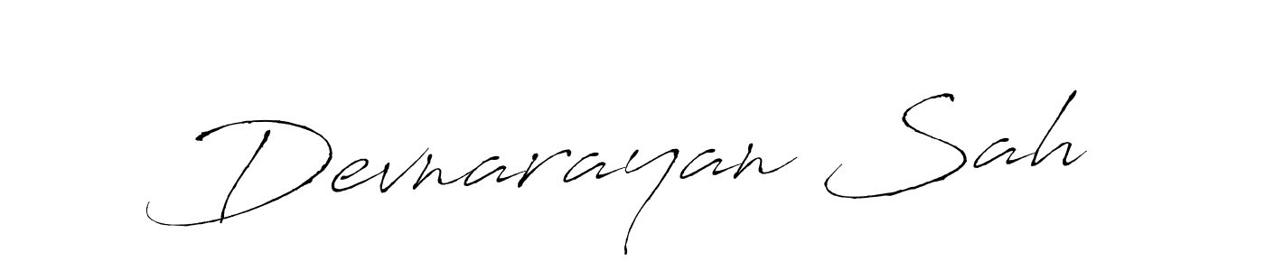 Also we have Devnarayan Sah name is the best signature style. Create professional handwritten signature collection using Antro_Vectra autograph style. Devnarayan Sah signature style 6 images and pictures png