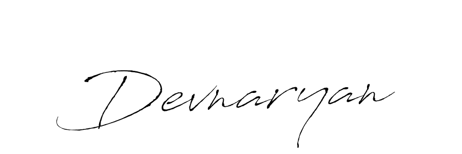 The best way (Antro_Vectra) to make a short signature is to pick only two or three words in your name. The name Devnaryan include a total of six letters. For converting this name. Devnaryan signature style 6 images and pictures png