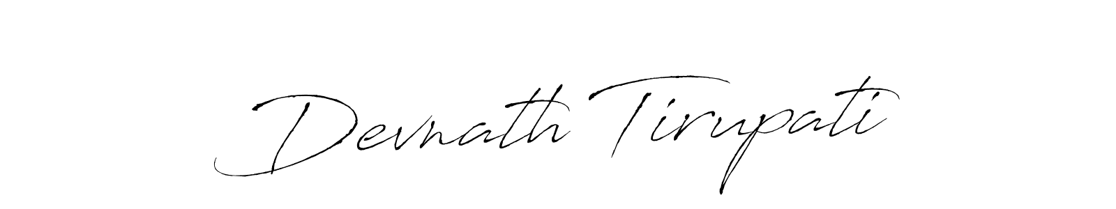 Make a beautiful signature design for name Devnath Tirupati. Use this online signature maker to create a handwritten signature for free. Devnath Tirupati signature style 6 images and pictures png