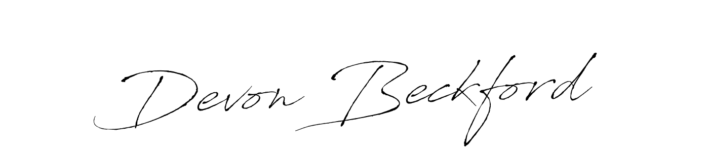 This is the best signature style for the Devon Beckford name. Also you like these signature font (Antro_Vectra). Mix name signature. Devon Beckford signature style 6 images and pictures png