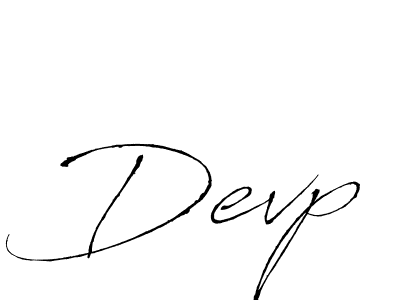 How to make Devp signature? Antro_Vectra is a professional autograph style. Create handwritten signature for Devp name. Devp signature style 6 images and pictures png