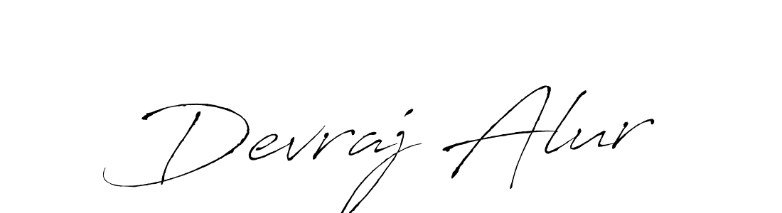 Use a signature maker to create a handwritten signature online. With this signature software, you can design (Antro_Vectra) your own signature for name Devraj Alur. Devraj Alur signature style 6 images and pictures png