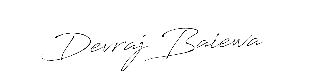 It looks lik you need a new signature style for name Devraj Baiewa. Design unique handwritten (Antro_Vectra) signature with our free signature maker in just a few clicks. Devraj Baiewa signature style 6 images and pictures png