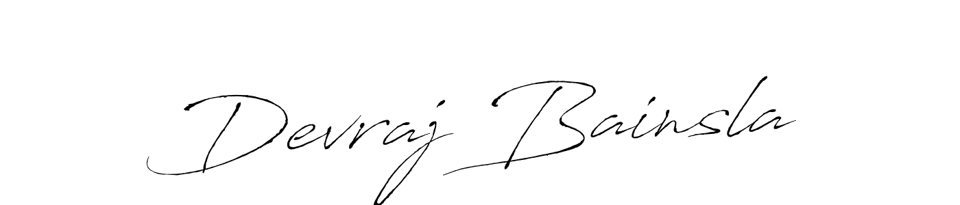 Here are the top 10 professional signature styles for the name Devraj Bainsla. These are the best autograph styles you can use for your name. Devraj Bainsla signature style 6 images and pictures png