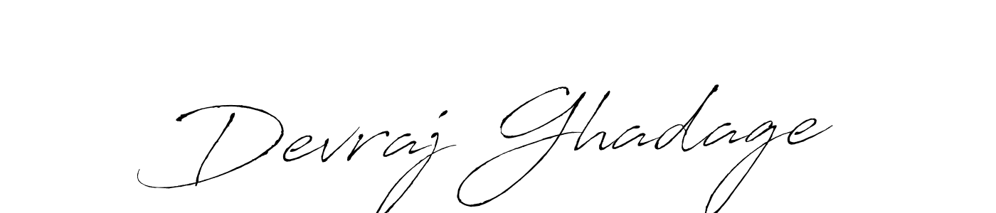 It looks lik you need a new signature style for name Devraj Ghadage. Design unique handwritten (Antro_Vectra) signature with our free signature maker in just a few clicks. Devraj Ghadage signature style 6 images and pictures png