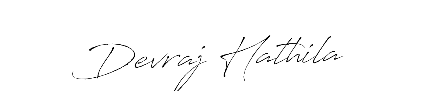 This is the best signature style for the Devraj Hathila name. Also you like these signature font (Antro_Vectra). Mix name signature. Devraj Hathila signature style 6 images and pictures png
