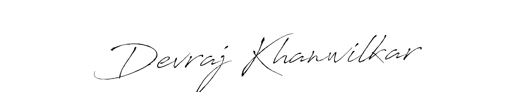 Once you've used our free online signature maker to create your best signature Antro_Vectra style, it's time to enjoy all of the benefits that Devraj Khanwilkar name signing documents. Devraj Khanwilkar signature style 6 images and pictures png