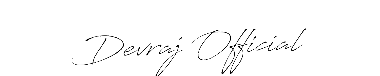 Also You can easily find your signature by using the search form. We will create Devraj Official name handwritten signature images for you free of cost using Antro_Vectra sign style. Devraj Official signature style 6 images and pictures png