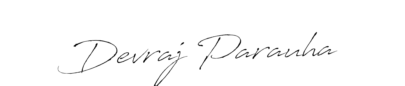 This is the best signature style for the Devraj Parauha name. Also you like these signature font (Antro_Vectra). Mix name signature. Devraj Parauha signature style 6 images and pictures png