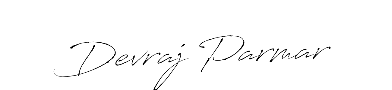 Antro_Vectra is a professional signature style that is perfect for those who want to add a touch of class to their signature. It is also a great choice for those who want to make their signature more unique. Get Devraj Parmar name to fancy signature for free. Devraj Parmar signature style 6 images and pictures png