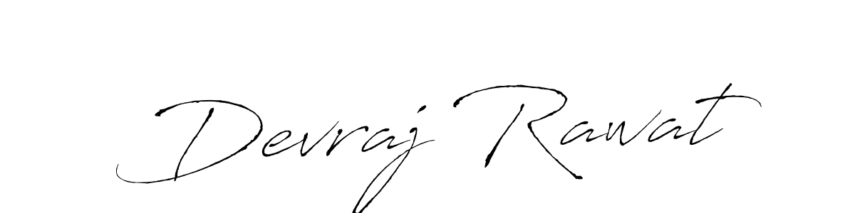 Create a beautiful signature design for name Devraj Rawat. With this signature (Antro_Vectra) fonts, you can make a handwritten signature for free. Devraj Rawat signature style 6 images and pictures png