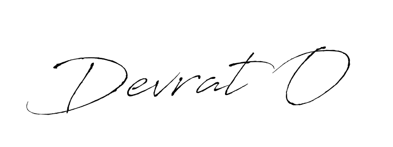 This is the best signature style for the Devrat O name. Also you like these signature font (Antro_Vectra). Mix name signature. Devrat O signature style 6 images and pictures png