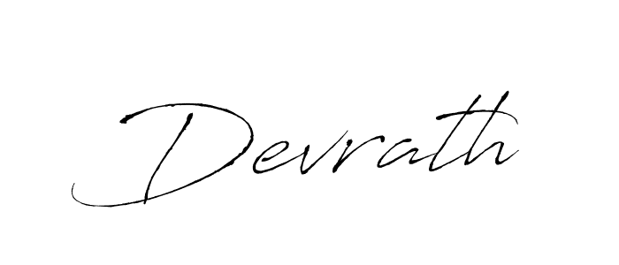 Also we have Devrath name is the best signature style. Create professional handwritten signature collection using Antro_Vectra autograph style. Devrath signature style 6 images and pictures png
