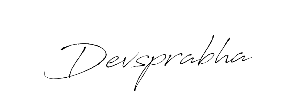 You should practise on your own different ways (Antro_Vectra) to write your name (Devsprabha) in signature. don't let someone else do it for you. Devsprabha signature style 6 images and pictures png