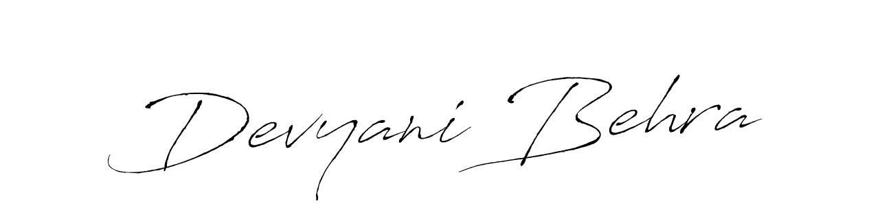 Make a beautiful signature design for name Devyani Behra. Use this online signature maker to create a handwritten signature for free. Devyani Behra signature style 6 images and pictures png