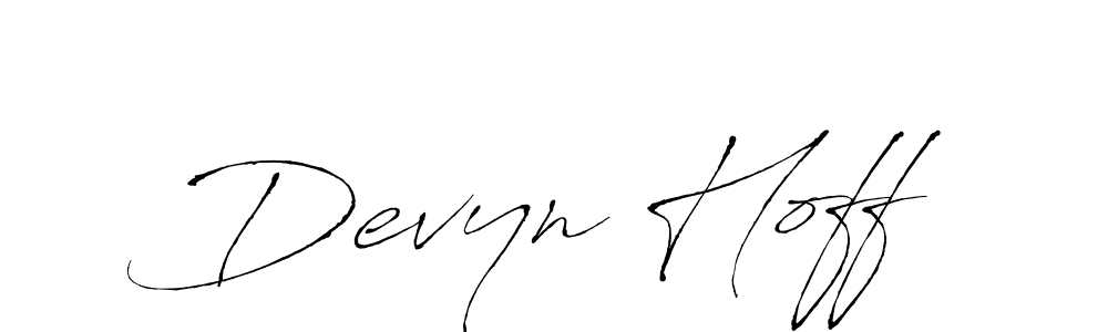 Design your own signature with our free online signature maker. With this signature software, you can create a handwritten (Antro_Vectra) signature for name Devyn Hoff. Devyn Hoff signature style 6 images and pictures png