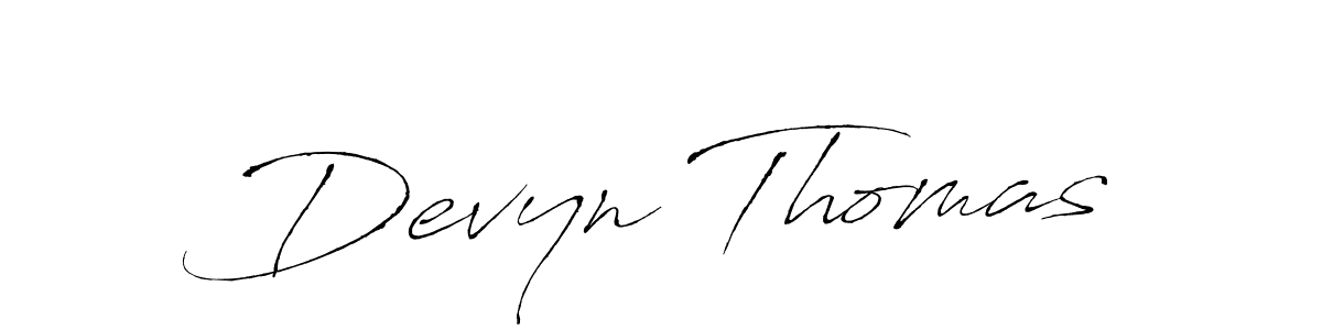 Use a signature maker to create a handwritten signature online. With this signature software, you can design (Antro_Vectra) your own signature for name Devyn Thomas. Devyn Thomas signature style 6 images and pictures png
