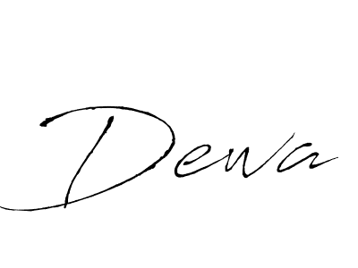 Also You can easily find your signature by using the search form. We will create Dewa name handwritten signature images for you free of cost using Antro_Vectra sign style. Dewa signature style 6 images and pictures png