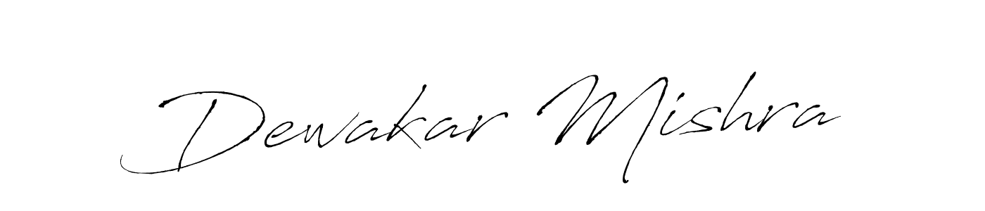 Design your own signature with our free online signature maker. With this signature software, you can create a handwritten (Antro_Vectra) signature for name Dewakar Mishra. Dewakar Mishra signature style 6 images and pictures png