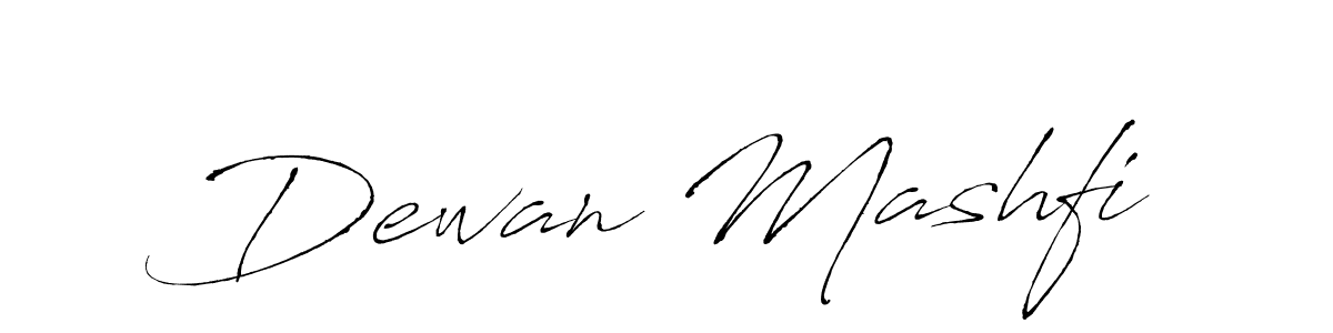 Use a signature maker to create a handwritten signature online. With this signature software, you can design (Antro_Vectra) your own signature for name Dewan Mashfi. Dewan Mashfi signature style 6 images and pictures png