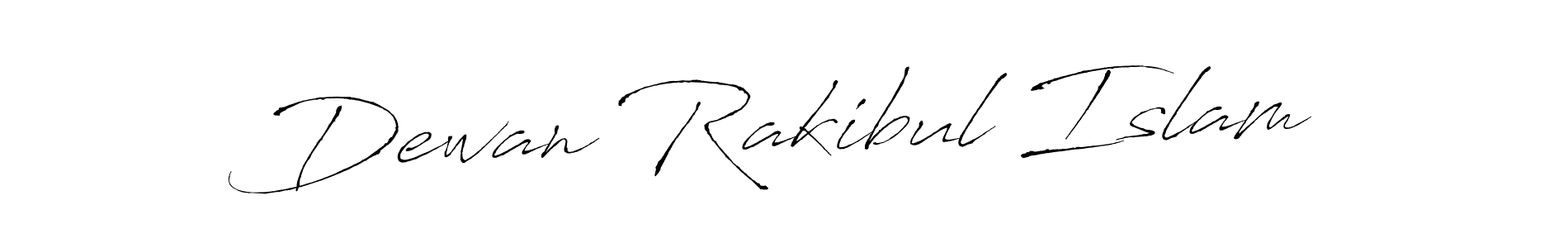 Create a beautiful signature design for name Dewan Rakibul Islam. With this signature (Antro_Vectra) fonts, you can make a handwritten signature for free. Dewan Rakibul Islam signature style 6 images and pictures png