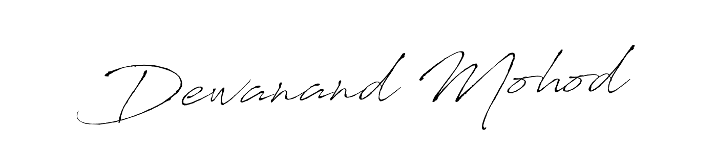 The best way (Antro_Vectra) to make a short signature is to pick only two or three words in your name. The name Dewanand Mohod include a total of six letters. For converting this name. Dewanand Mohod signature style 6 images and pictures png