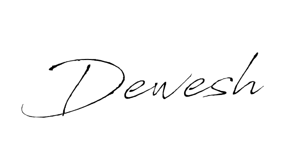 Use a signature maker to create a handwritten signature online. With this signature software, you can design (Antro_Vectra) your own signature for name Dewesh. Dewesh signature style 6 images and pictures png