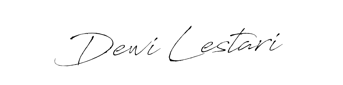 Dewi Lestari stylish signature style. Best Handwritten Sign (Antro_Vectra) for my name. Handwritten Signature Collection Ideas for my name Dewi Lestari. Dewi Lestari signature style 6 images and pictures png