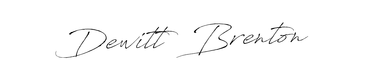 Also we have Dewitt  Brenton name is the best signature style. Create professional handwritten signature collection using Antro_Vectra autograph style. Dewitt  Brenton signature style 6 images and pictures png