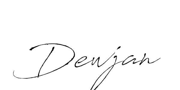 How to make Dewjan name signature. Use Antro_Vectra style for creating short signs online. This is the latest handwritten sign. Dewjan signature style 6 images and pictures png