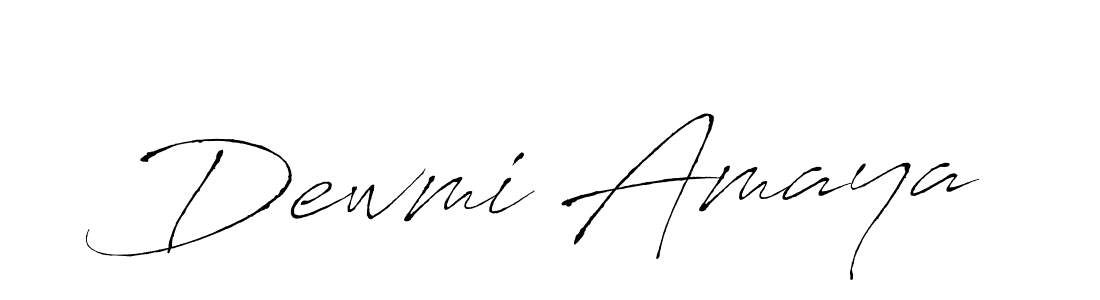 Also You can easily find your signature by using the search form. We will create Dewmi Amaya name handwritten signature images for you free of cost using Antro_Vectra sign style. Dewmi Amaya signature style 6 images and pictures png