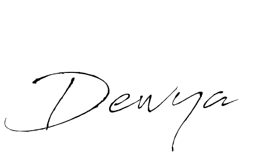 You should practise on your own different ways (Antro_Vectra) to write your name (Dewya) in signature. don't let someone else do it for you. Dewya signature style 6 images and pictures png
