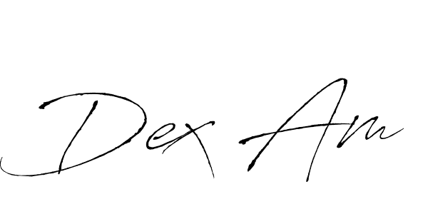 This is the best signature style for the Dex Am name. Also you like these signature font (Antro_Vectra). Mix name signature. Dex Am signature style 6 images and pictures png