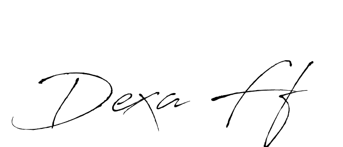 See photos of Dexa Ff official signature by Spectra . Check more albums & portfolios. Read reviews & check more about Antro_Vectra font. Dexa Ff signature style 6 images and pictures png