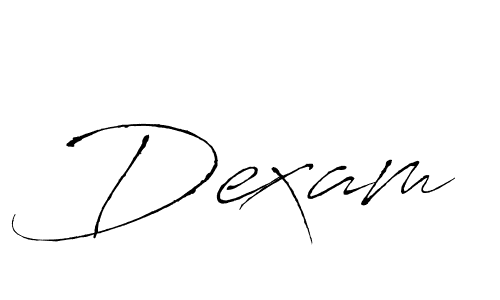 It looks lik you need a new signature style for name Dexam. Design unique handwritten (Antro_Vectra) signature with our free signature maker in just a few clicks. Dexam signature style 6 images and pictures png