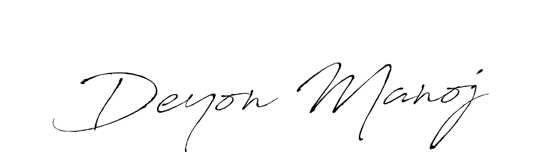 How to Draw Deyon Manoj signature style? Antro_Vectra is a latest design signature styles for name Deyon Manoj. Deyon Manoj signature style 6 images and pictures png