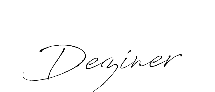 How to make Deziner name signature. Use Antro_Vectra style for creating short signs online. This is the latest handwritten sign. Deziner signature style 6 images and pictures png