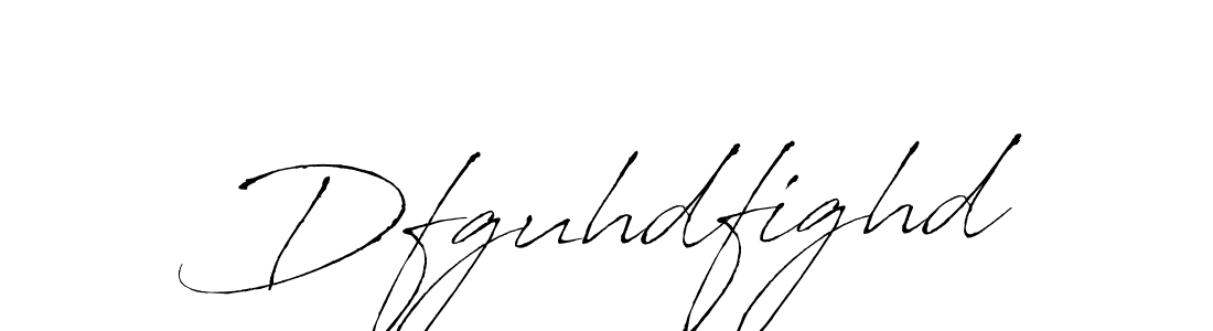 How to make Dfguhdfighd name signature. Use Antro_Vectra style for creating short signs online. This is the latest handwritten sign. Dfguhdfighd signature style 6 images and pictures png