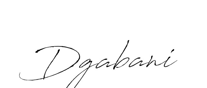 Dgabani stylish signature style. Best Handwritten Sign (Antro_Vectra) for my name. Handwritten Signature Collection Ideas for my name Dgabani. Dgabani signature style 6 images and pictures png